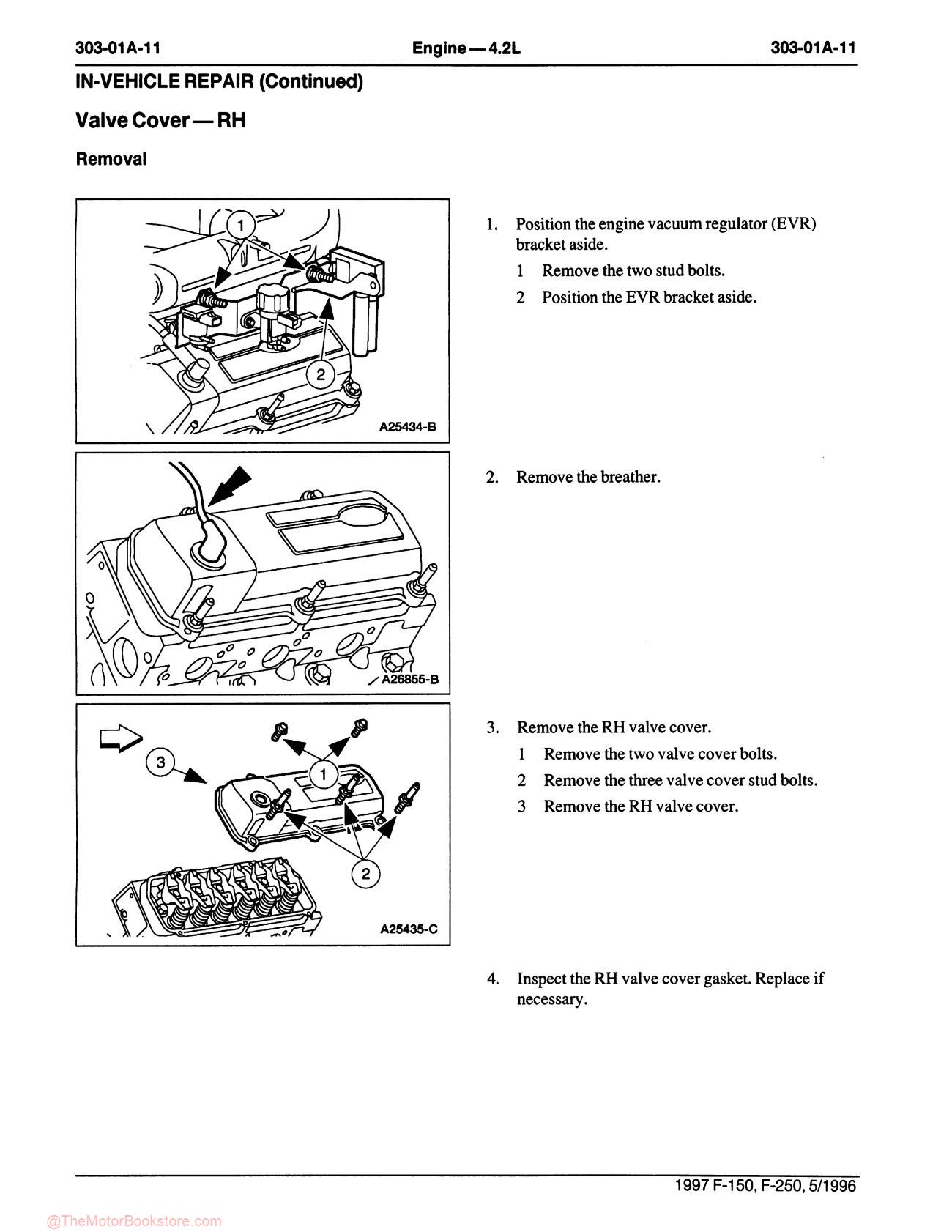 1997 Ford F-150, F-250 Truck Service Manual - Sample Page 2