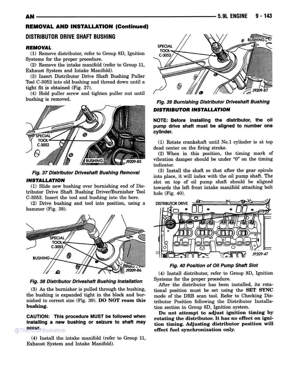 1998 Dodge Dakota Truck Shop Manual - Sample Page 1