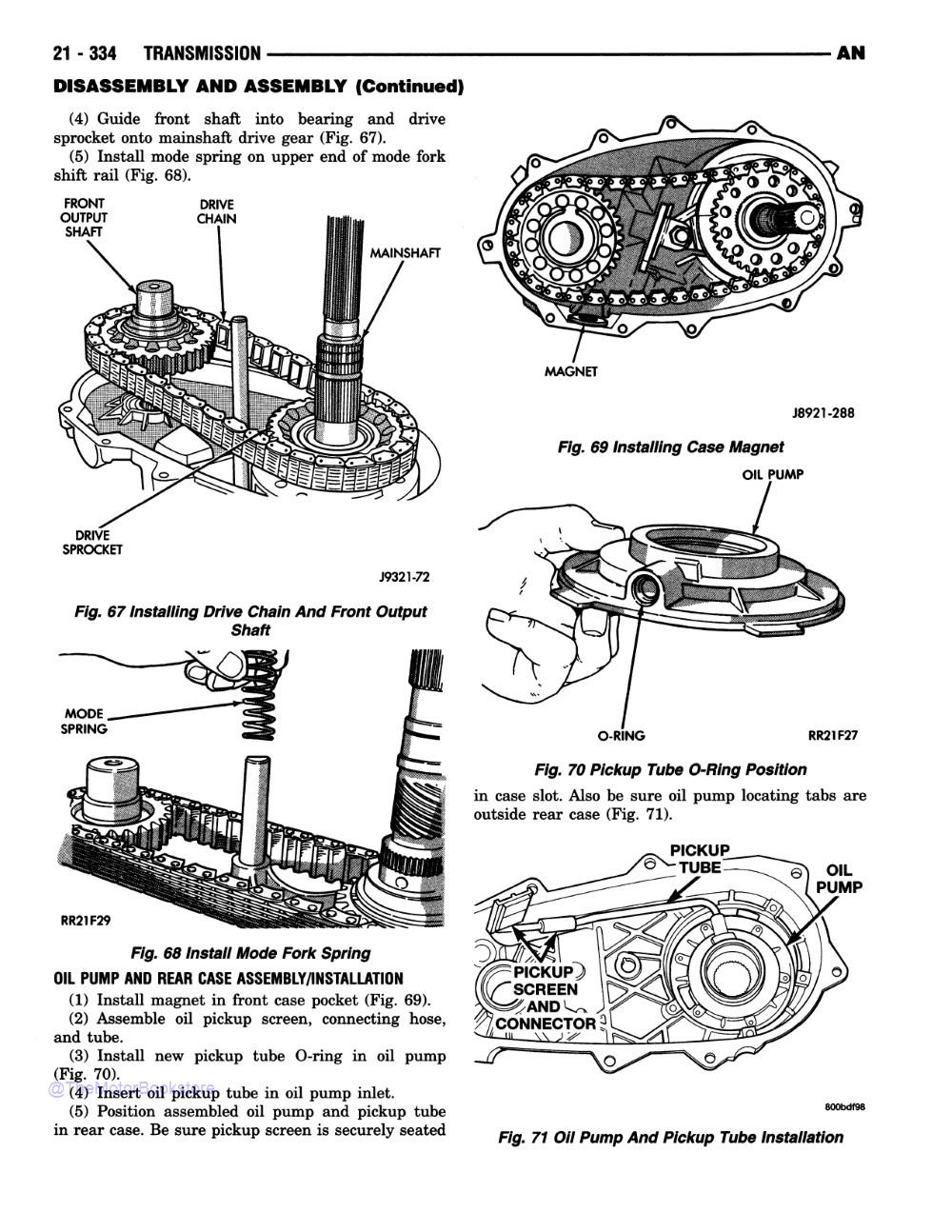 1998 Dodge Dakota Truck Shop Manual - Sample Page 2