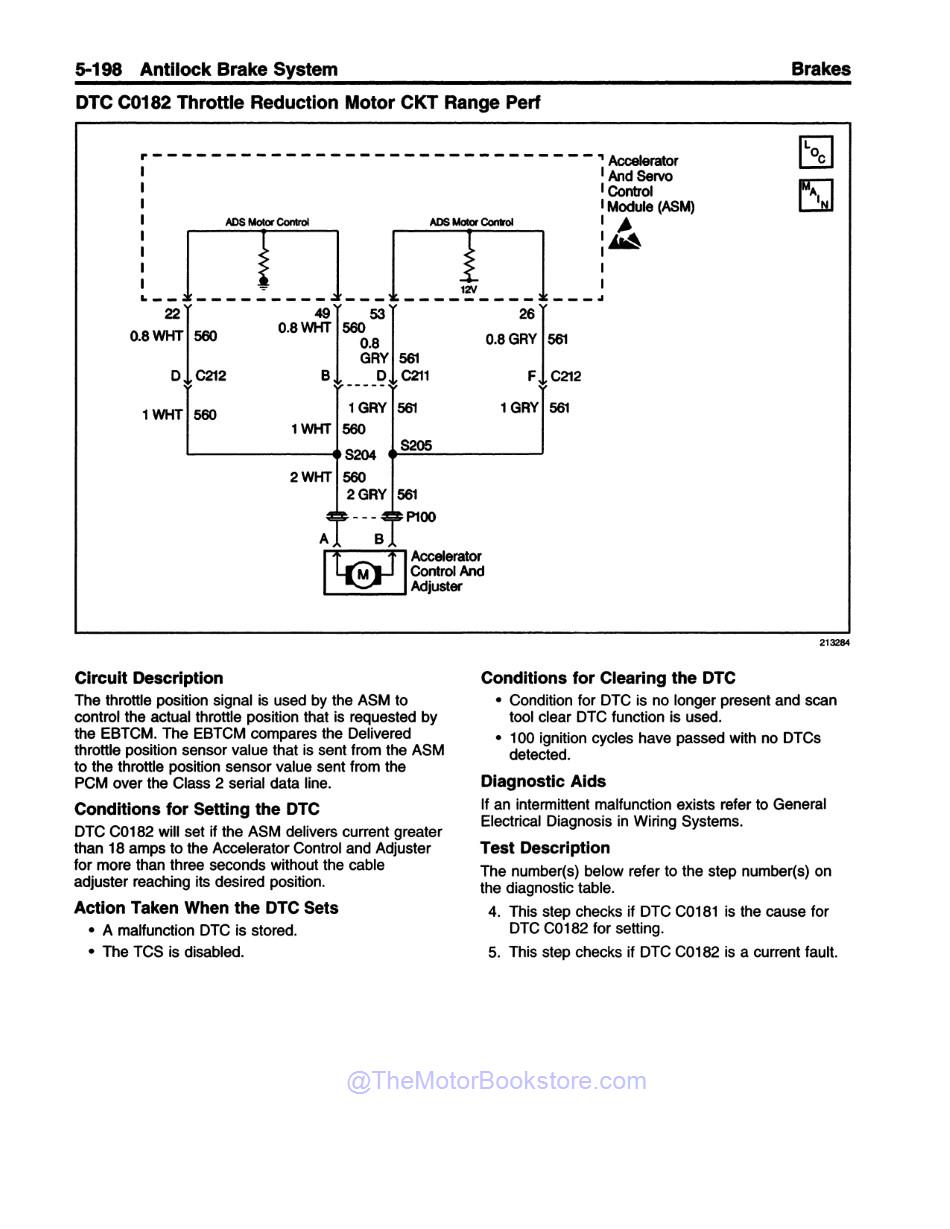 1999 Camaro Firebird Service Manual 3 Vol Set - Sample Page 2 - Antilock