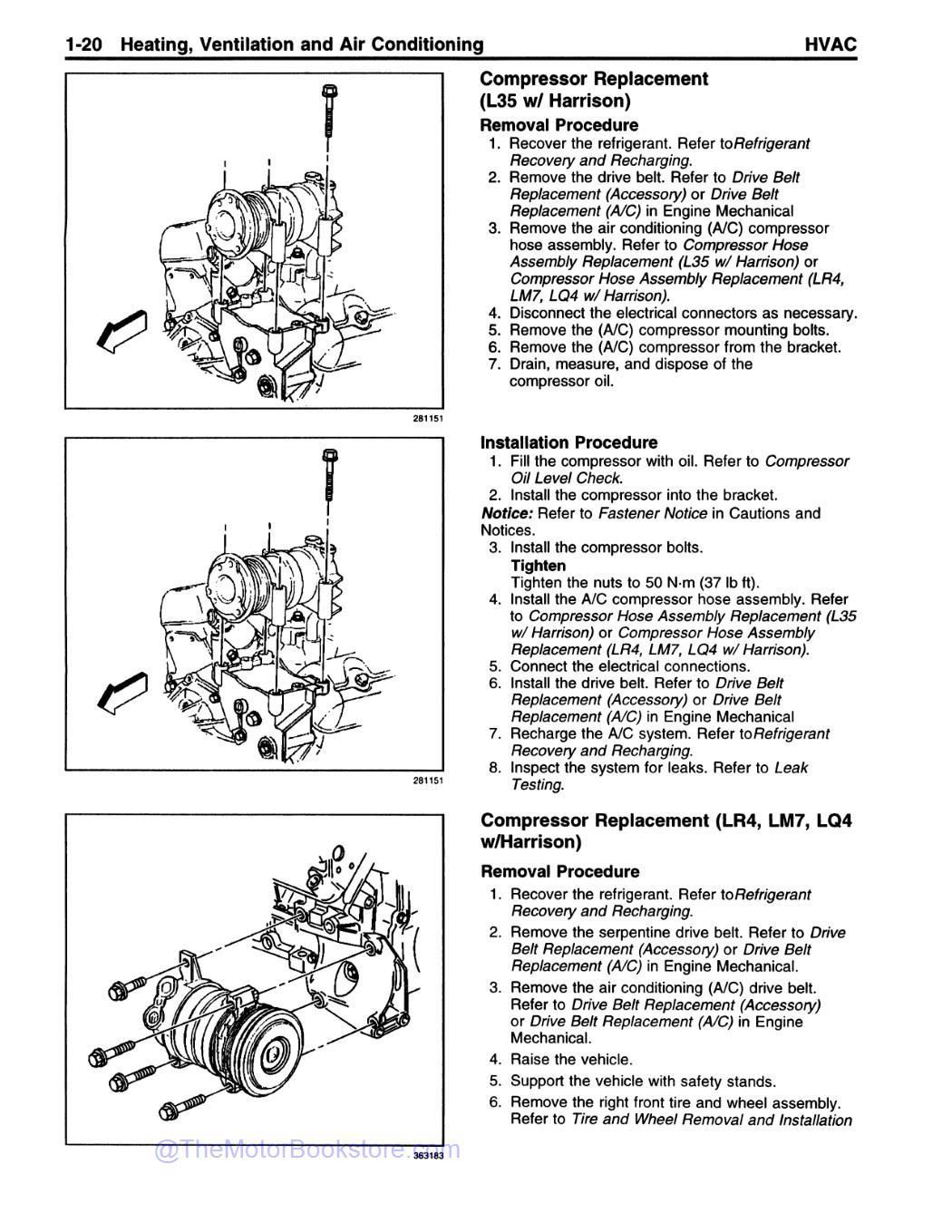 2000 Chevy Silverado / GMC Sierra Truck Service Manual - Tahoe, Yukon, Suburban - Sample Page 1