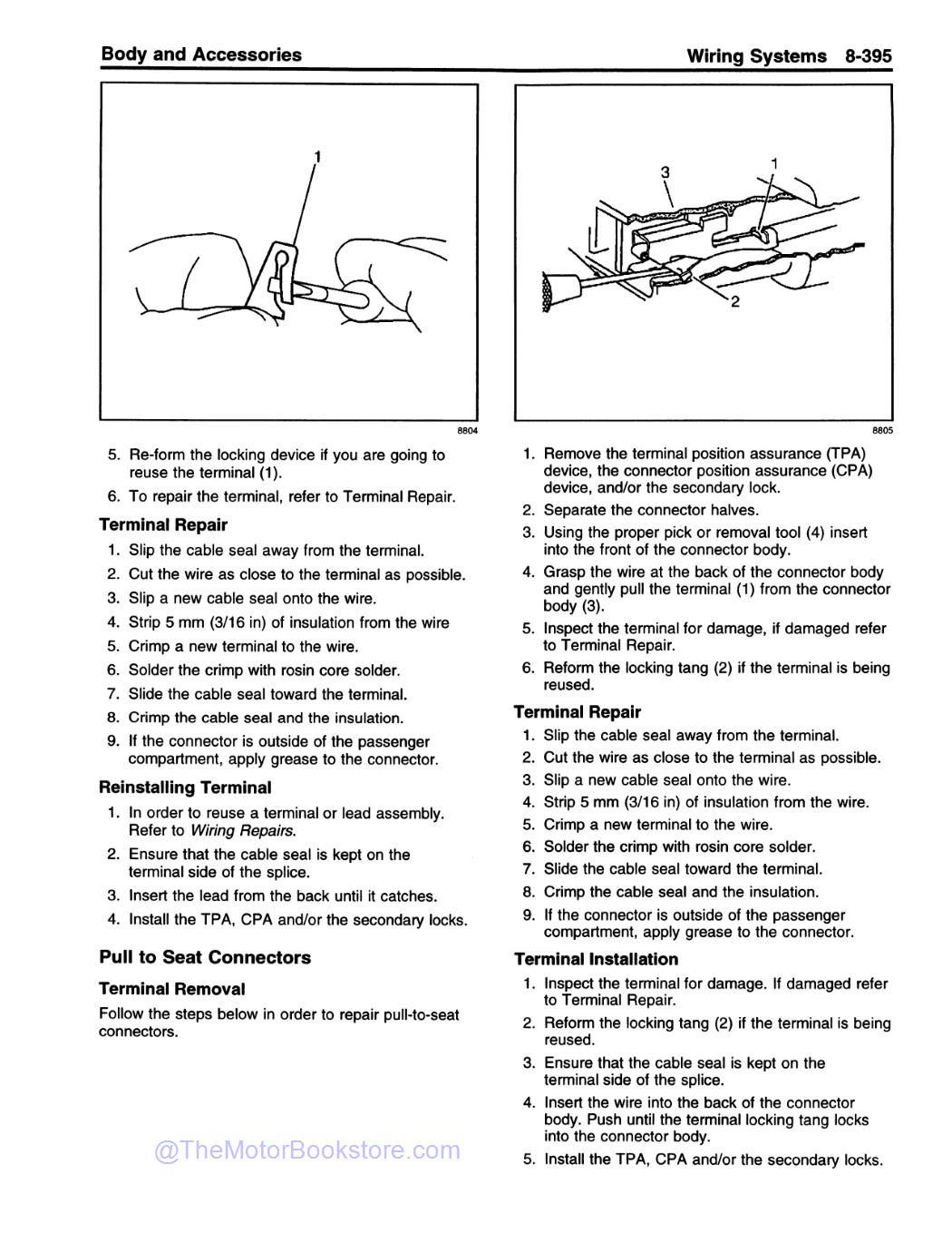 2000 Chevy Silverado / GMC Sierra Truck Service Manual - Tahoe, Yukon, Suburban - Sample Page 4