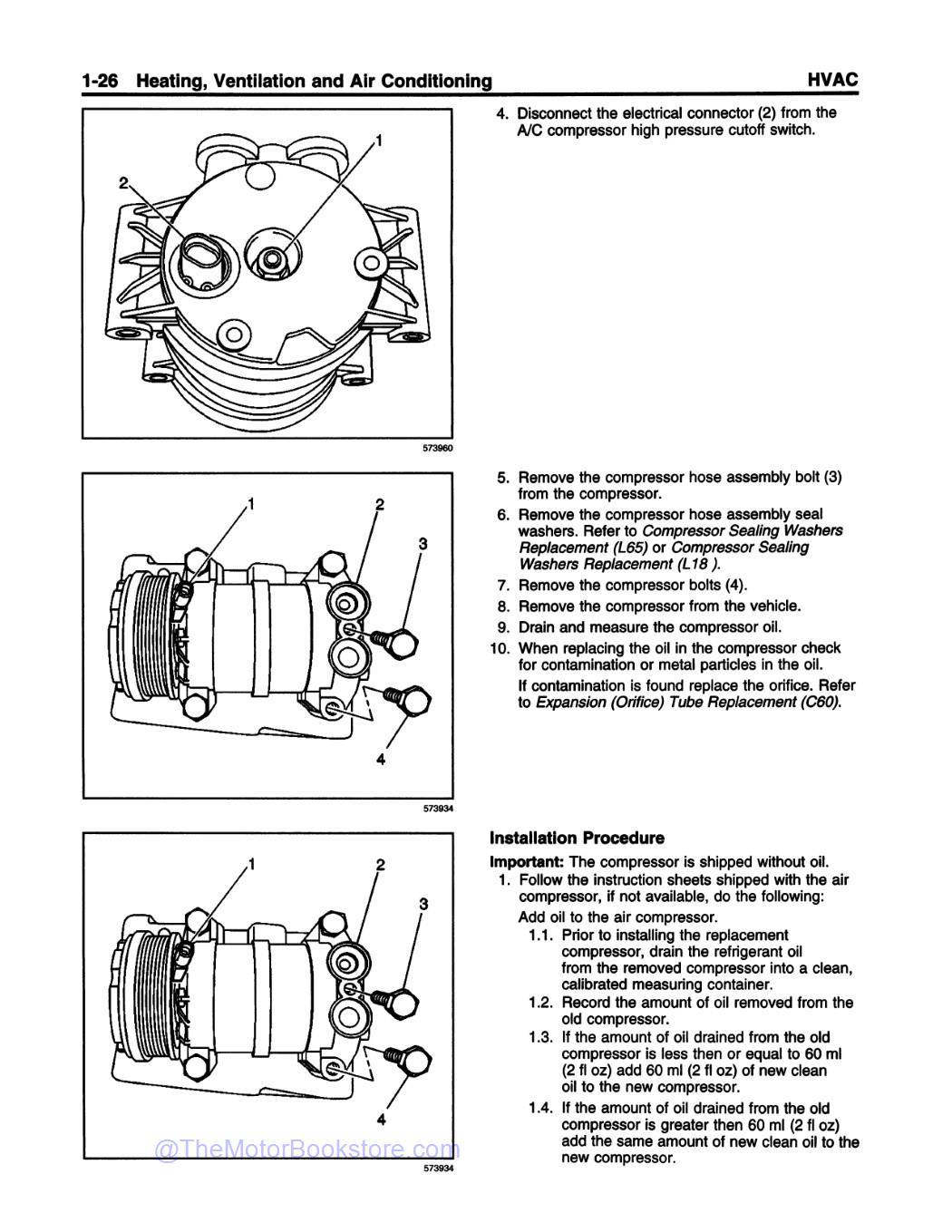 2001 Chevy  Silverado 3500 & GMC Sierra HD Pickup Truck Service Manual - Sample Page 1