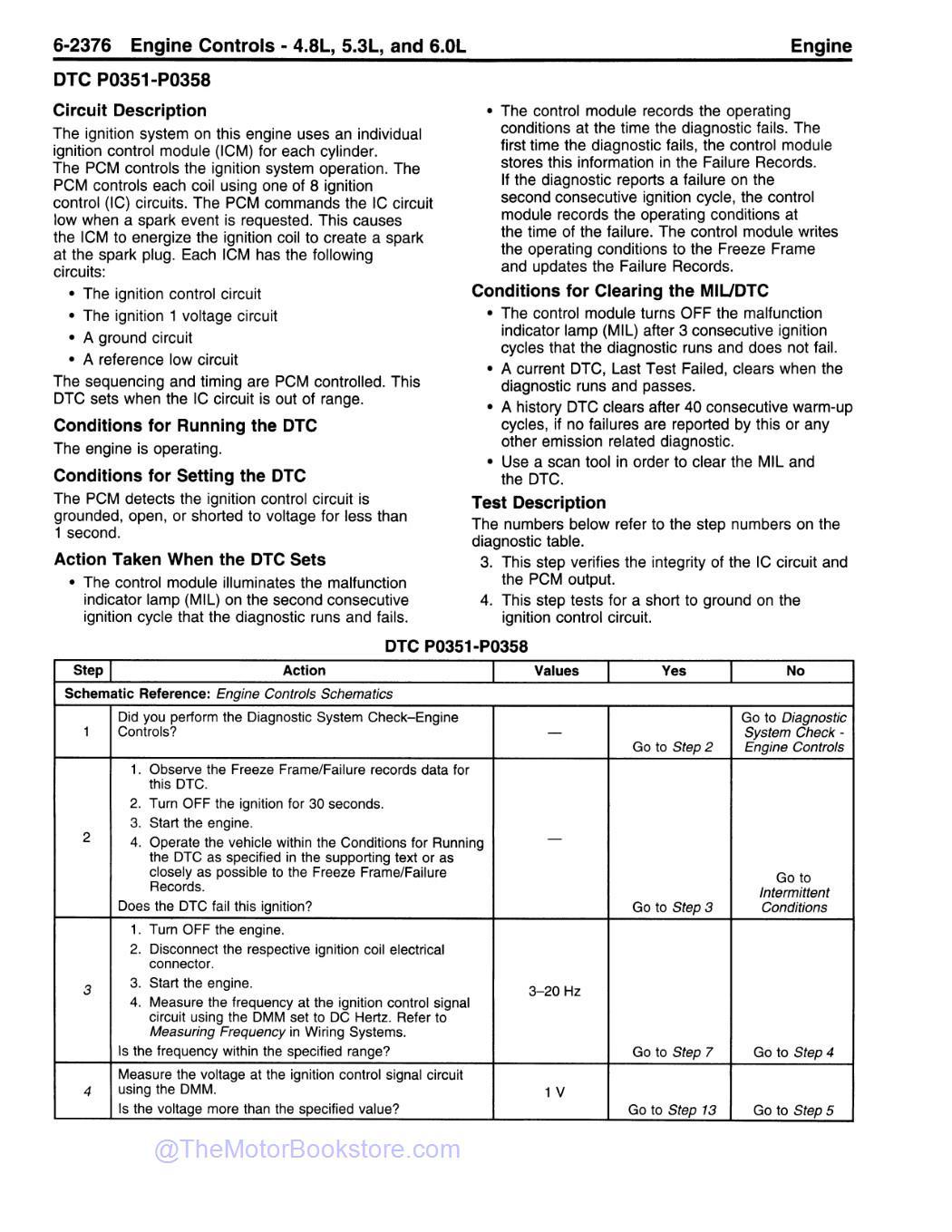 2001 Chevy Silverado & GMC Sierra Truck Service Manual - Tahoe, Yukon, Denali, Suburban - Sample Page 3