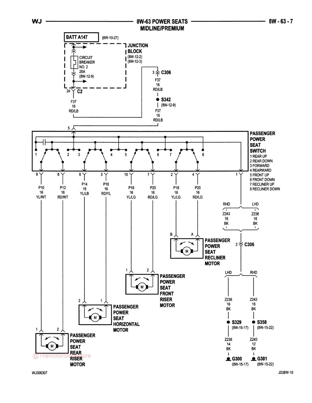 2003 Jeep Grand Cherokee Service Manual Supplement - Sample Page 2