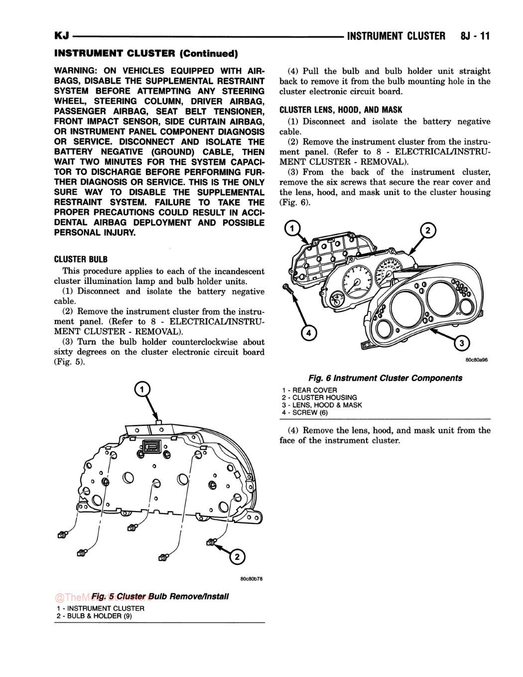2003 Jeep Liberty Service Manual - Sample Page 1