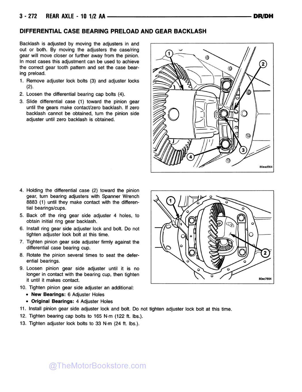 2005 Dodge Ram Truck 1500, 2500, 3500 Service Manual - Sample Page 1