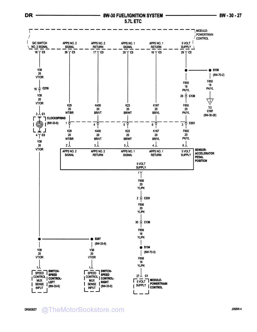 2005 Dodge Ram Truck 1500, 2500, 3500 Service Manual - Sample Page 3