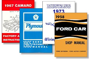 Factory manual covers.