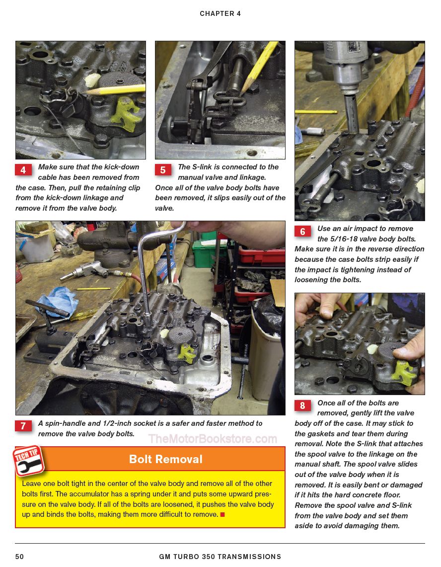 GM 350 Transmissions: How to Rebuild and Modify - Sample Page - SA326