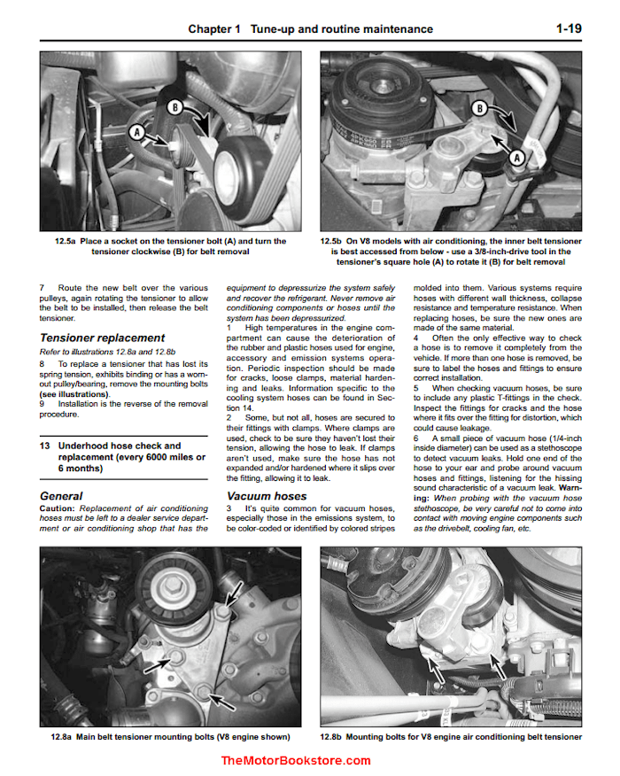 Haynes - Chevrolet Silverado GMC Sierra Repair Manual Sample Page - 24067