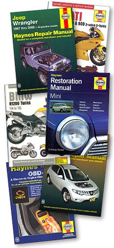 Haynes Repair Manuals for Cars, Trucks, Motorcycles and ATVs