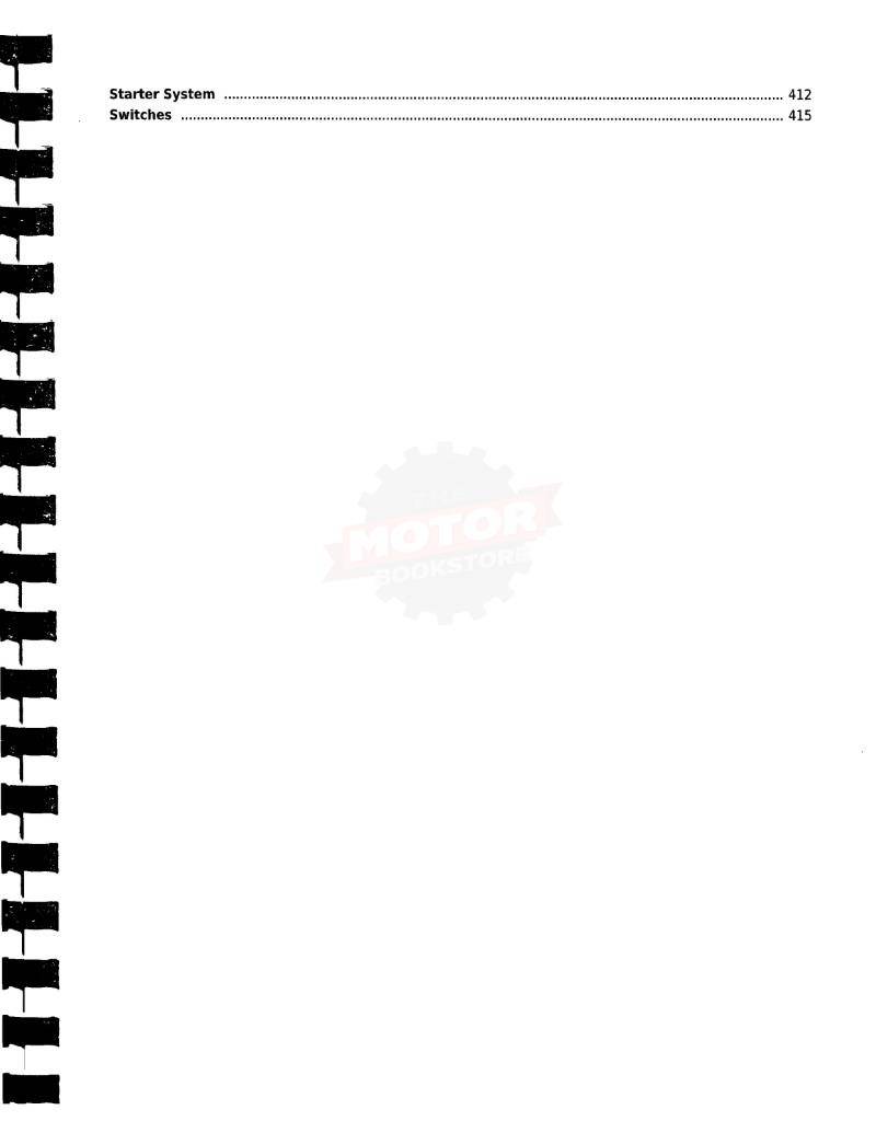 Honda CRF250X Motorcycle Service Manual: 2004-2015 - Table of Contents 3