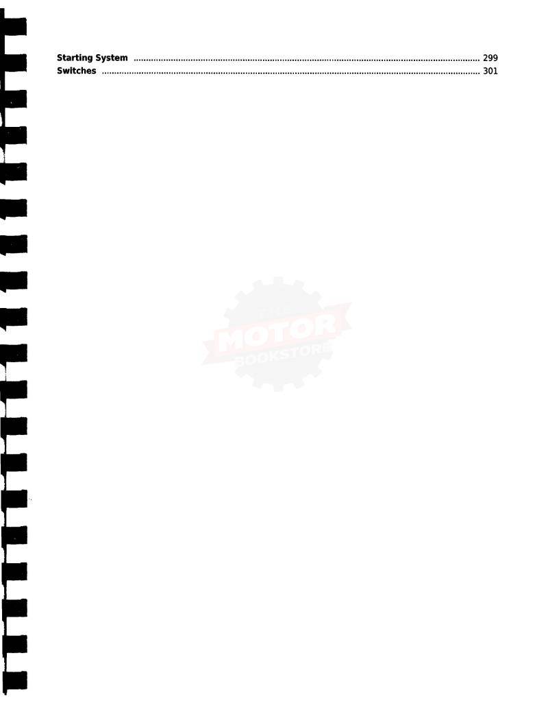 KYMCO Like 50 Service Manual 2010-2014 - Table of Contents 3
