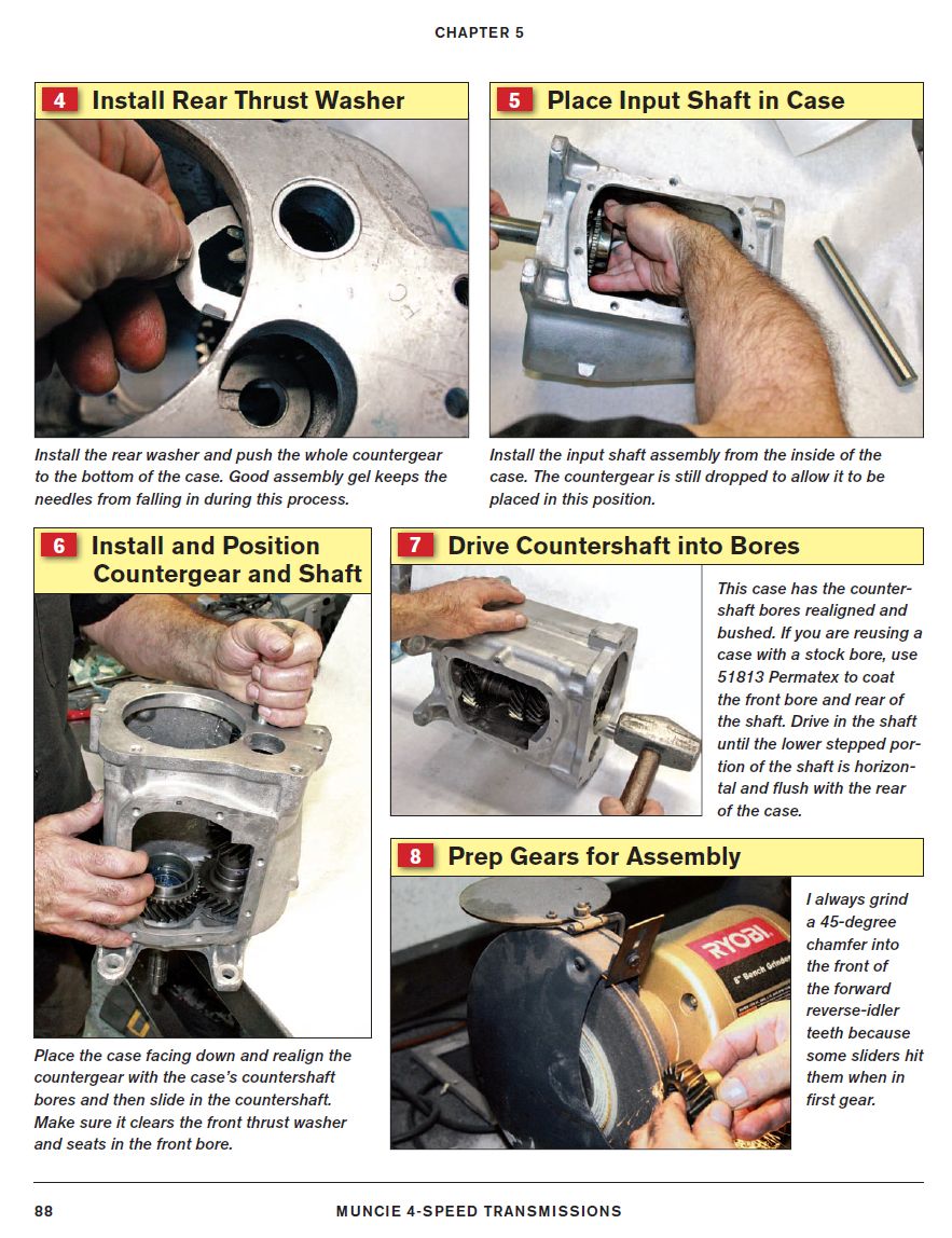 Muncie 4-Speed Transmissions: How to Rebuild and Modify Sample Page - Rebuilding Your Muncie - SA278