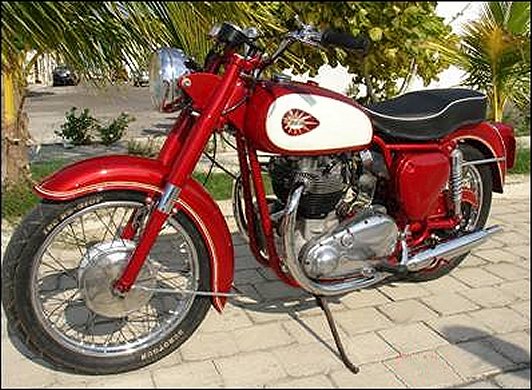 1958 BSA A10 Super Rocket