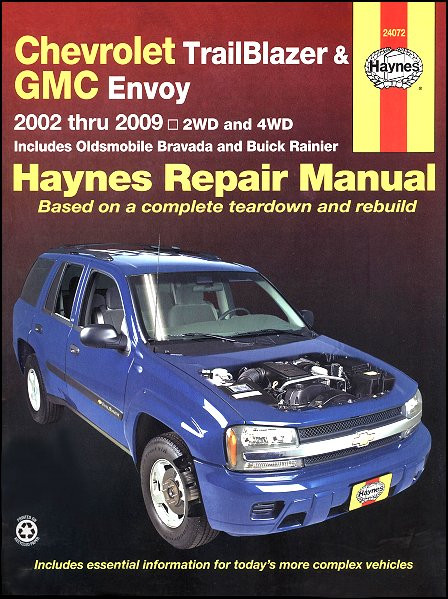 TrailBlazer EXT, Envoy XL, Bravada, Oainier Repair Manual 2002-2009