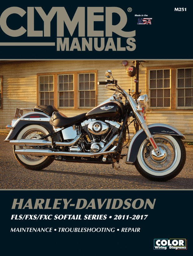 Harley-Davidson FLS, FXS, FXC Softail Repair Manual 2011-2017