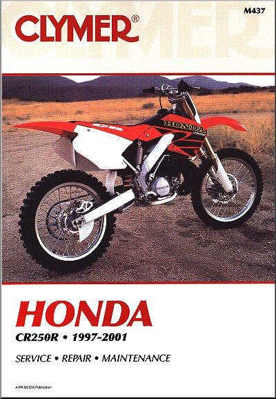 HONDA CRM250 CR250R サービスマニュアル おまけ　まとめ売り Honda CR250R Repair & Service Manual 1997-2001 - Clymer M437