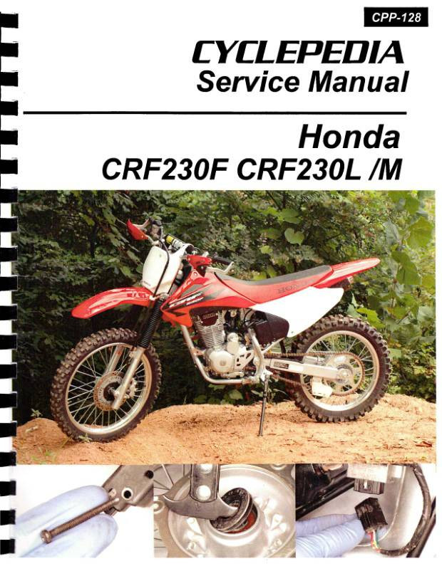 Honda CRF230 Motorcycle Service Manual: 2003-2019