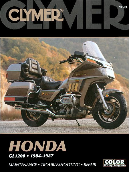 Honda Goldwing GL1200 Repair Manual 1984-1987 - Clymer M504