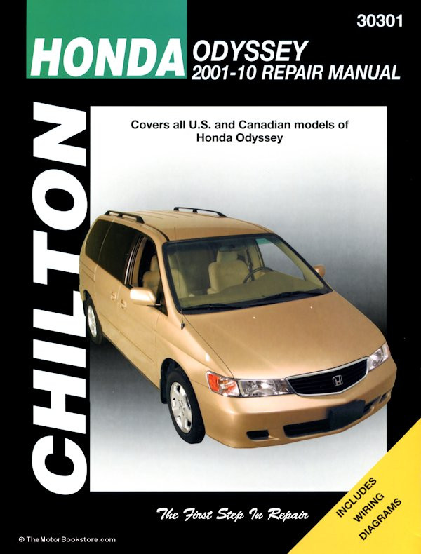 Honda Odyssey Repair Manual: 2001-2010 - Chilton 30301