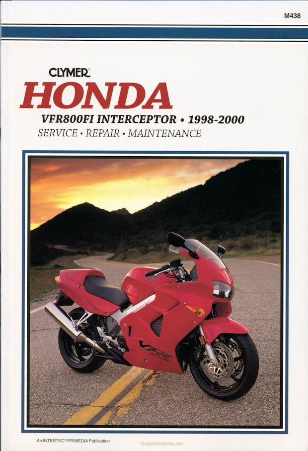 Honda VFR800, VFR800FI Interceptor Repair Manual 1998-2000