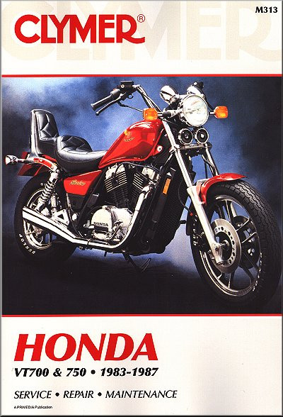 Honda Shadow VT700, VT750 Repair Manual 1983-1987 | Clymer