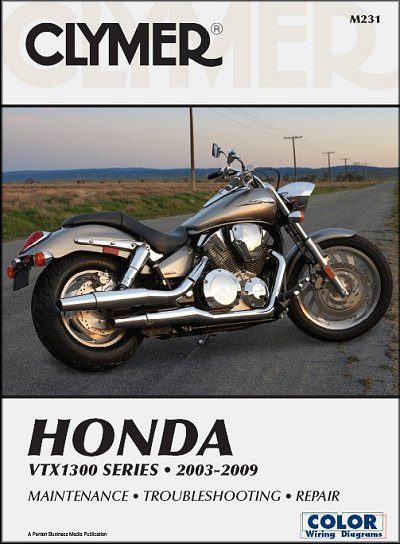 Honda VTX1300 Series Repair Manual 2003-2009 | Clymer M231