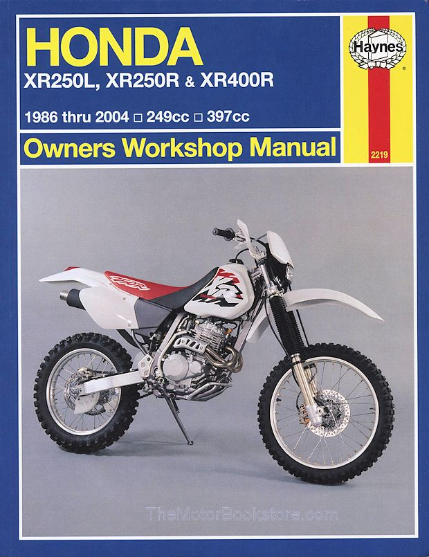 ポンタページ honda-xr250l-xr250r-xr400r-