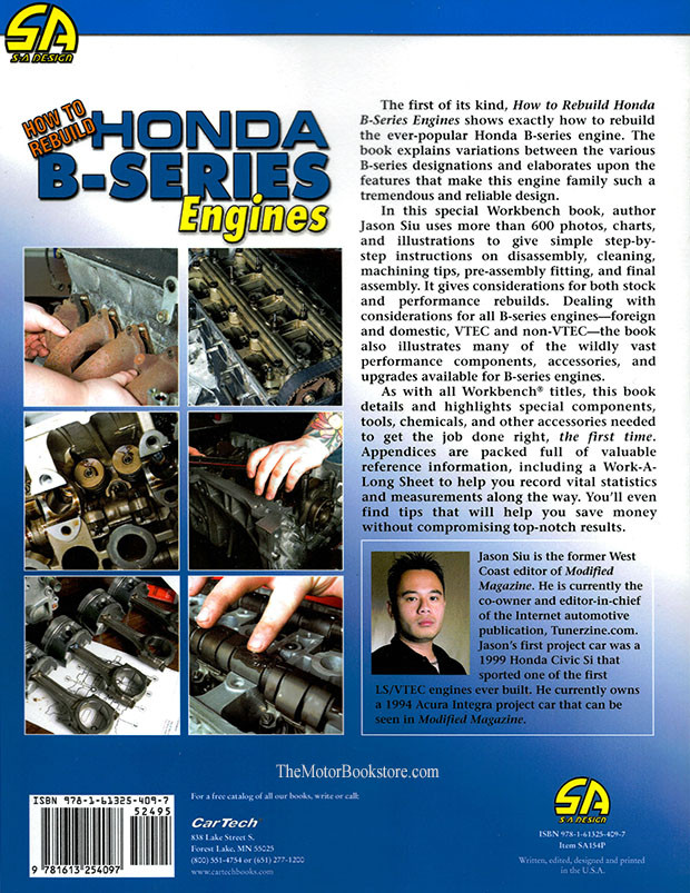 How to Rebuild Honda B-Series Engines: Civic, Integra, CRX