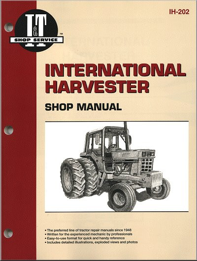 International Harvester Tractor Repair Manual by Clymer