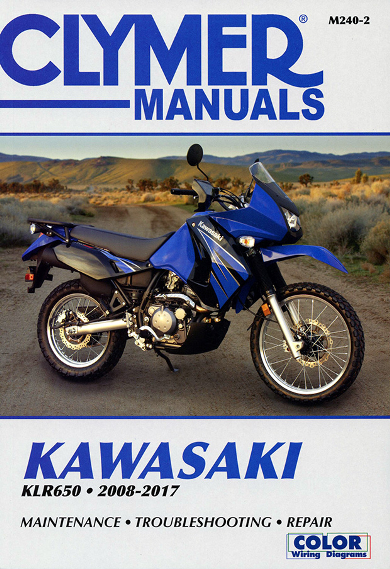 Kawasaki KLR650 Repair Manual 20082017 Clymer M2402