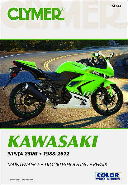 Kawasaki Ninja 250R Repair Manual 1988-2012 - Clymer M241