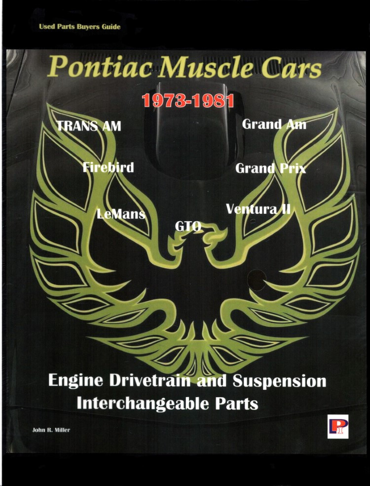 Pontiac Interchangeable Parts Buyer's Guide 1973-1981 - PAH