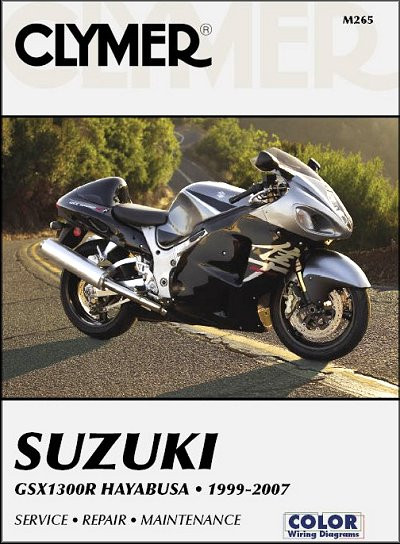Suzuki GSX1300R Hayabusa Repair Manual 1999-2007 - Clymer M265