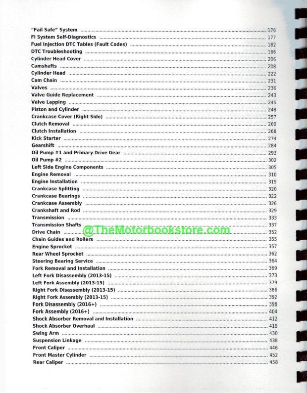 Suzuki RM Z250 Service Manual: 2013-2018