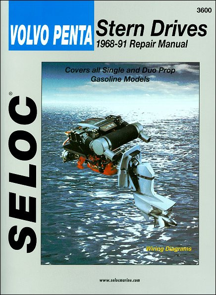 Volvo Penta Stern Drive Repair Manual Single, Duo Prop 1968-1991