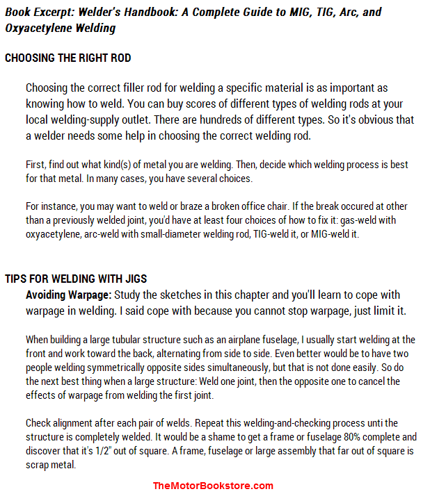 Welder's Handbook MIG, TIG, Arc, Oxyacetylene Welding