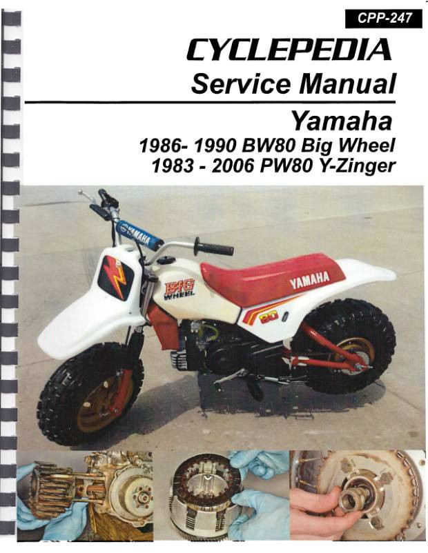 Yamaha PW80 / BW80 Motorcycle Service Manual: 1983-2006