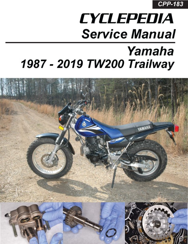 Yamaha TW200 Trailway Service Manual: 1987-2019