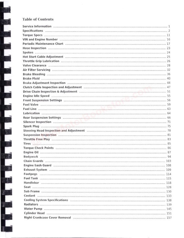 Yamaha YZ250F Service Manual: 2010-2013