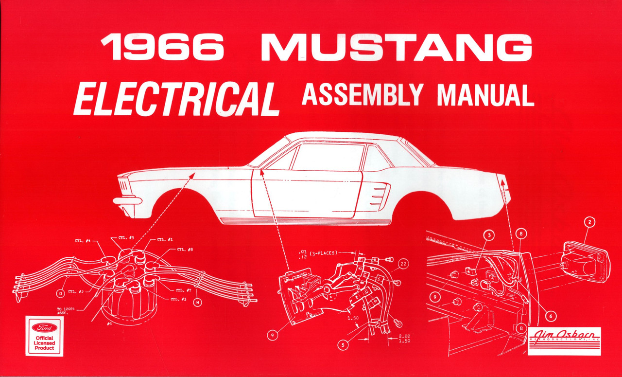 1966 Ford Mustang Electrical Assembly Manual
