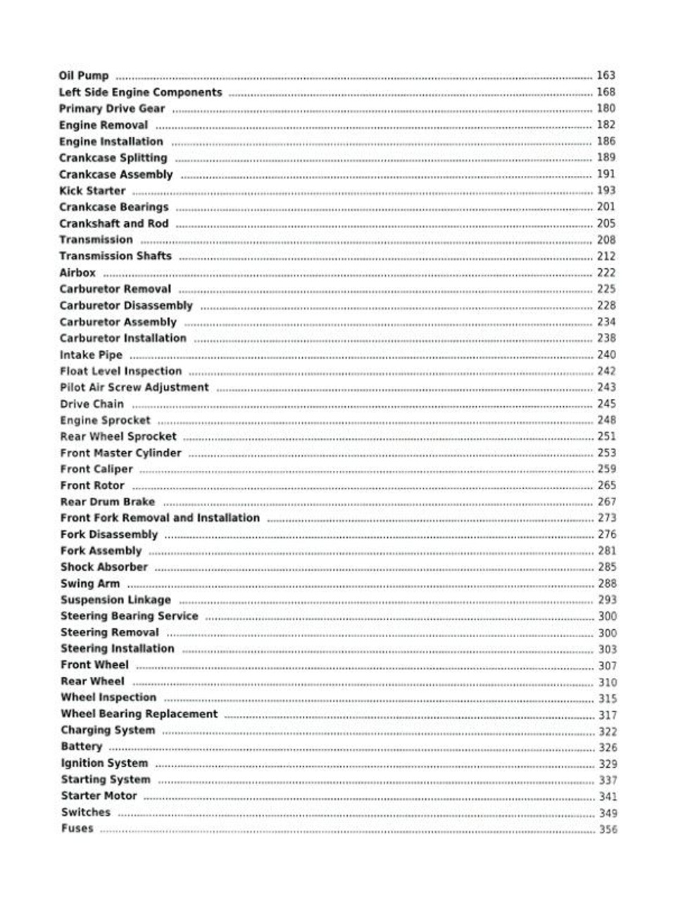 Honda CRF125F Service Manual: 2014-2018