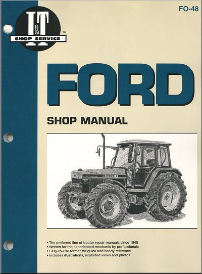 Ford Tractor Repair and Service Manual by I&T/Clymer - FO-48