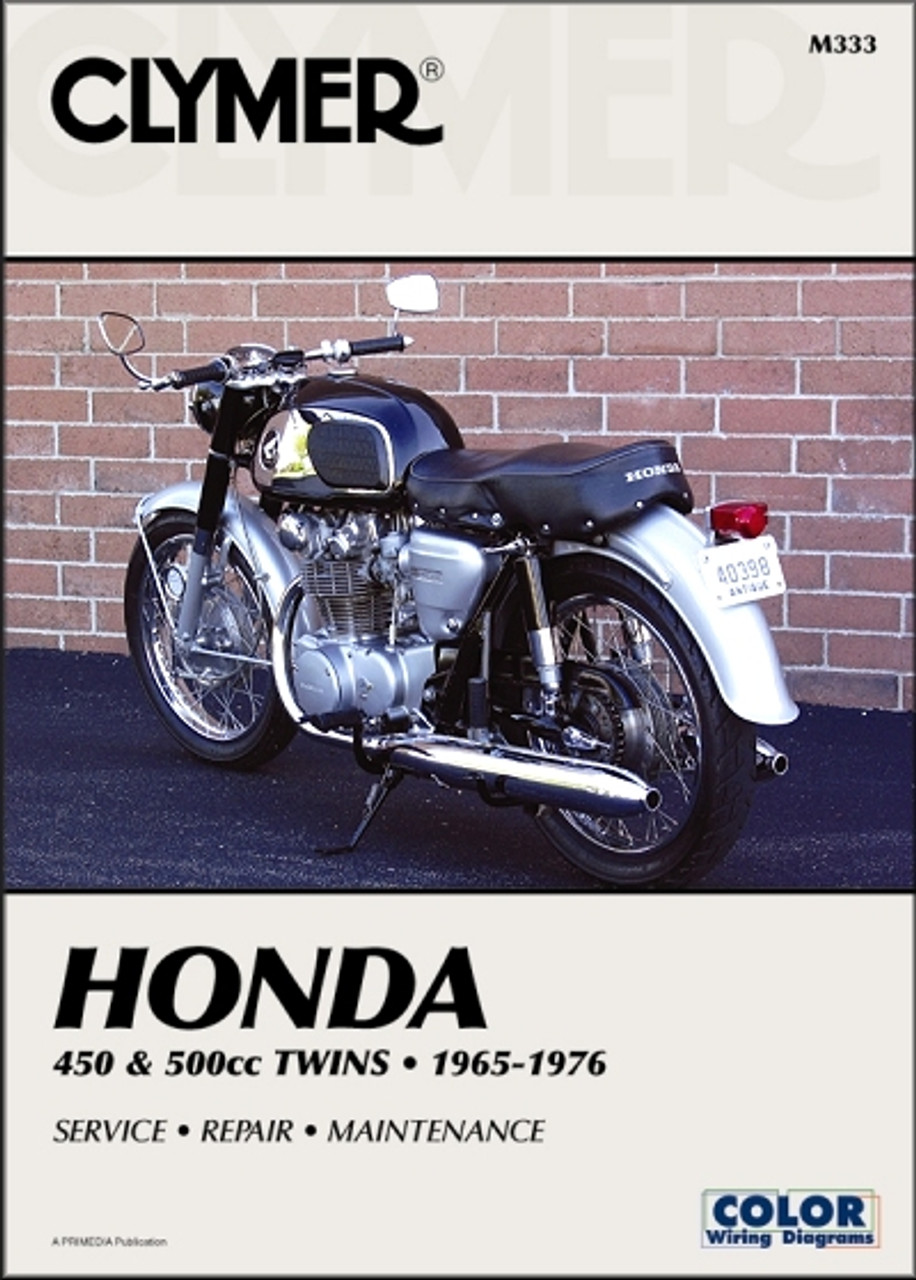 Honda CB450, CB500, CL450 DOHC Repair Manual 1965-1976 | Clymer