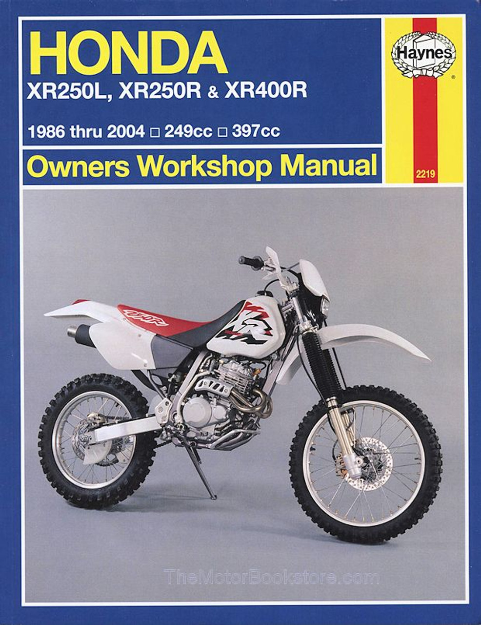 ホンダ XR400R 2004Y 21908 km HONDA XR400 Motard Parts and Technical Specifications