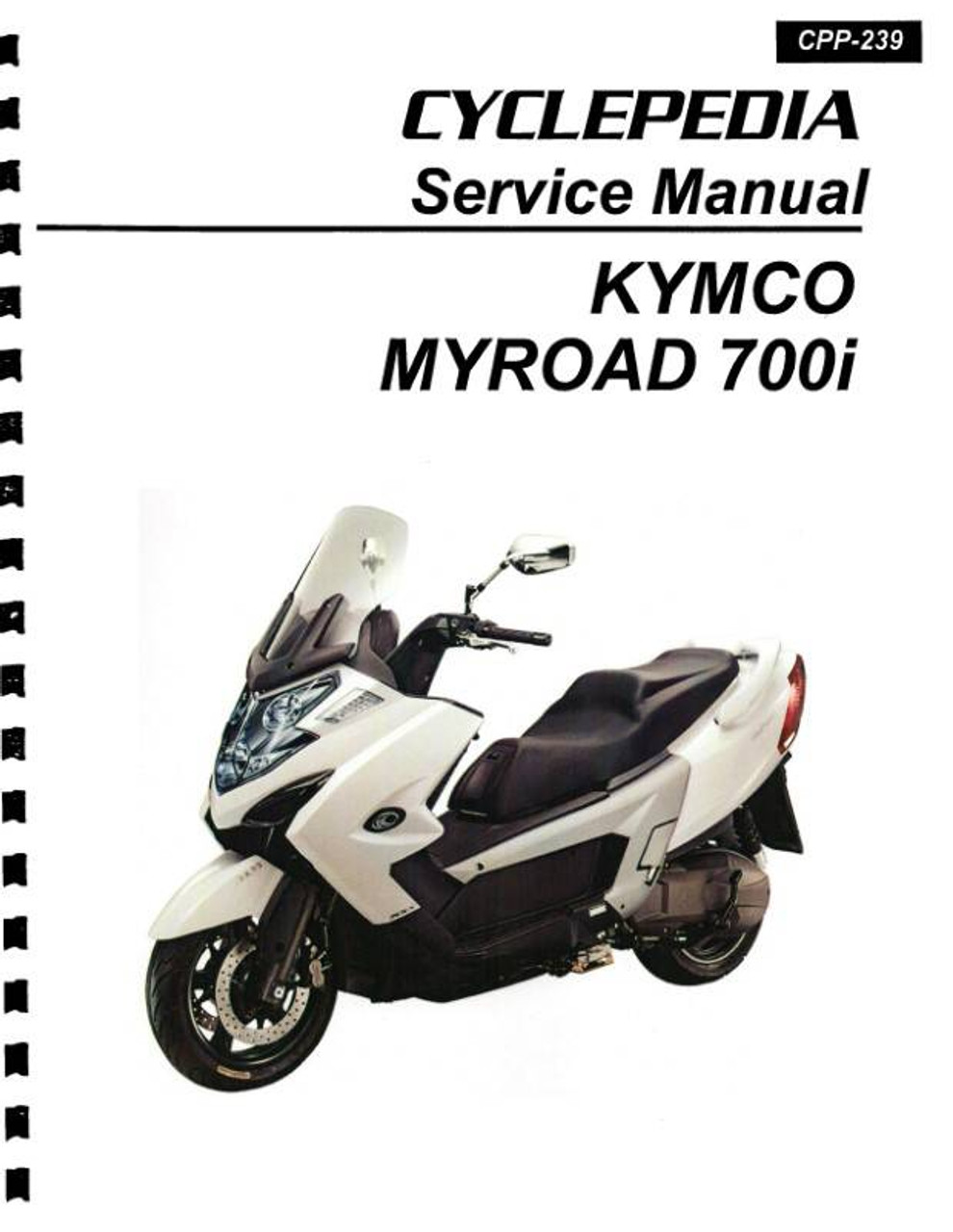 kig ind farve Give KYMCO MYROAD 700i Scooter Service Manual