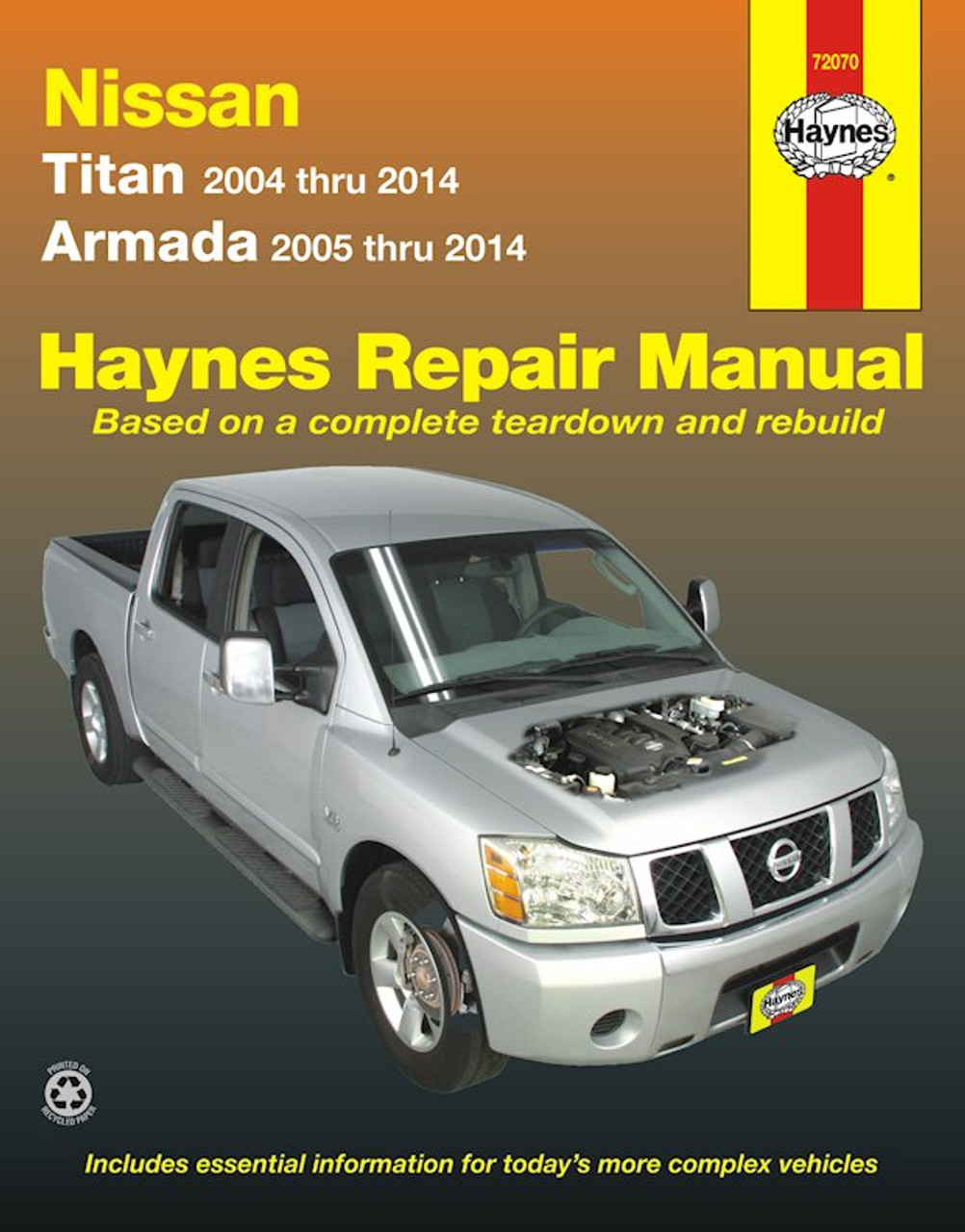 Nissan Titan Nissan Armada Repair Manual 2004 2014 Haynes