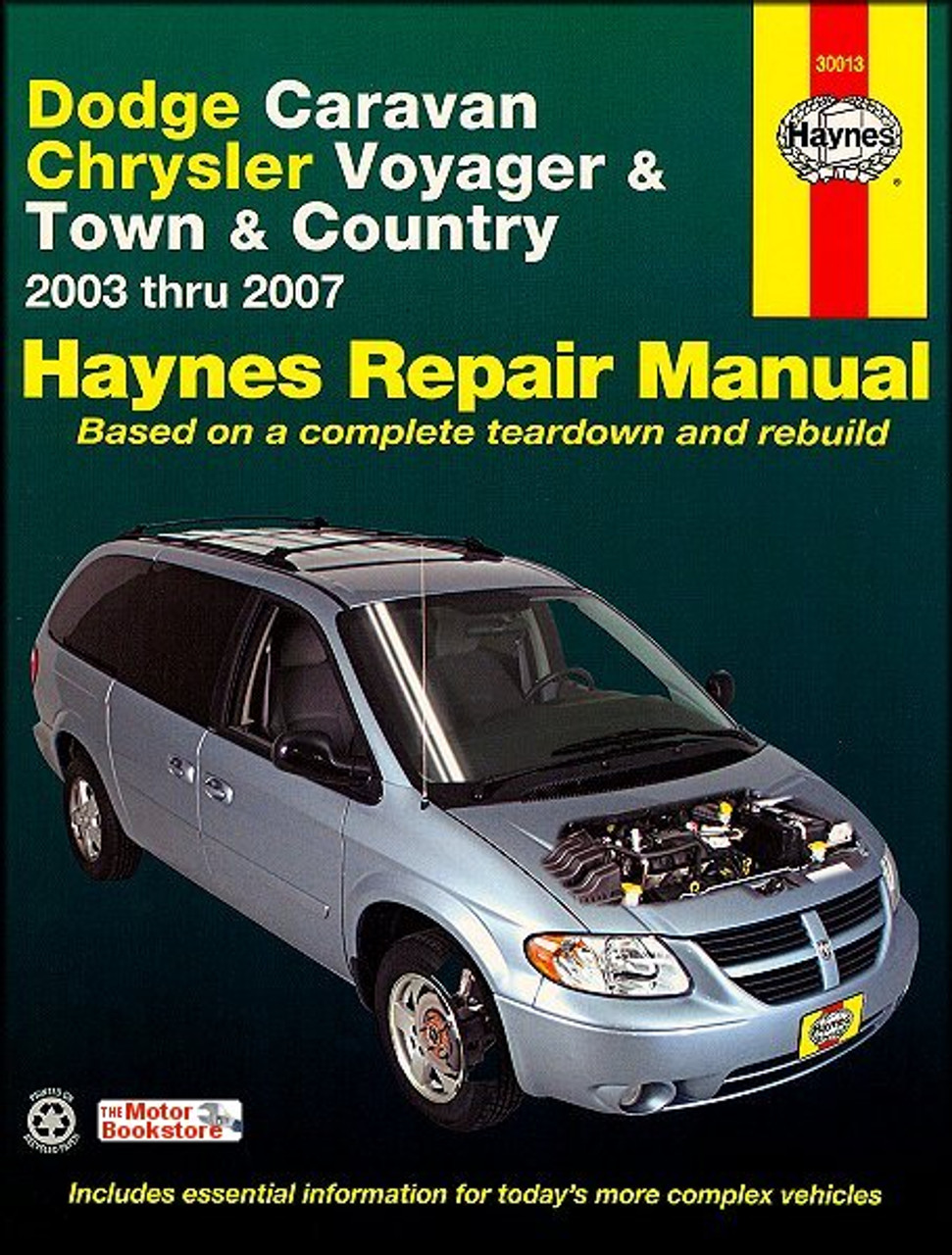 Dodge Caravan, Chrysler Voyager, Chrysler Town & Country Repair Manual  2003-2007